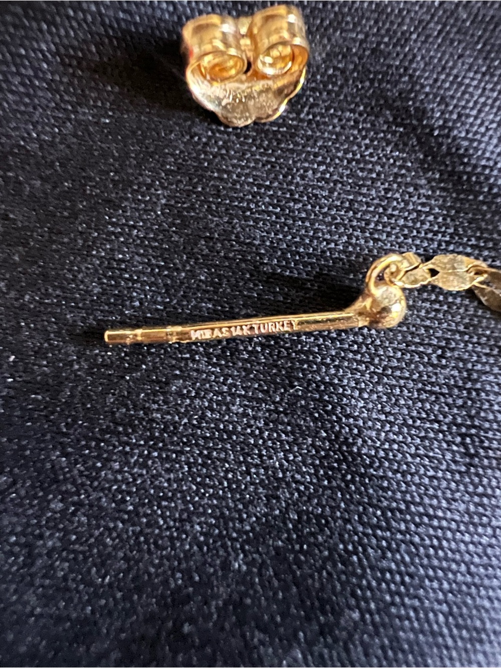 Ring Concierge Gold Earring Dusters - Picture 4 of 4